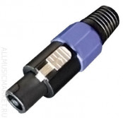 FREE SOUND S-115 Разъём спикон кабельный, 4-контактный, пластик