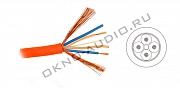 Mogami 2534-03 микрофонный кабель QUAD 6,0 мм. оранжевый (только катушками)