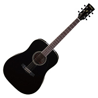 IBANEZ PF15-BK акустическая гитара, цвет черный