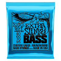 Ernie Ball 2835 струны для бас-гитары Nickel Wound Bass Extra Slinky (40-60-70-95)