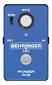 Behringer PH9 Гитарная педаль эффектов фейзер с аутентичным звучанием, фазовый сдвиг 90 градусов