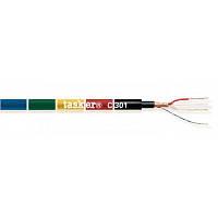 Tasker C301-RED  эластичный микрофонный кабель, OFC, 2х0.22 кв.мм, цвет красный