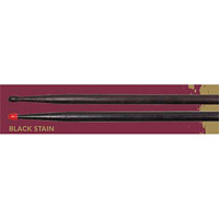 VIC FIRTH N7AB  барабанные палочки 7A с деревянным наконечником, цвет черный, материал орех, длина 15 1/2", диаметр 0,540", серия NOVA