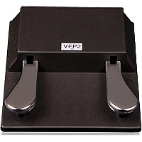 Studiologic VFP2/15b  Педаль Sustain двойная в фортепианном стиле, контакт closed, штекер 1/4" TRS Jack, кабель 2 м