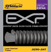 D'ADDARIO EXP44 струны для классической гитары, Extra Hard Tension
