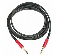 KLOTZ MJPP06 RockMaster готовый инструментальный кабель, длина 6м, разъемы KLOTZ Mono Jack прямой-прямой, контакты позолоченые