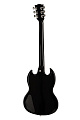 GIBSON SG Standard Ebony электрогитара, цвет черный, в комплекте кожаный чехол
