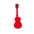 WIKI UK/RACING RED укулеле сопрано, липа, расцветка спортивного авто, чехол в комплекте