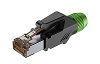 ROXTONE RJ45C5E-PH-GN Ethernet разъем RJ45 (часть A) CAT5e, 150 МГц, макс. AWG26