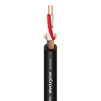 ROXTONE MC006/100*4 Black  4 катушки по 100 метров микрофонного кабеля из бескислородной меди, D 6.5 мм, черный