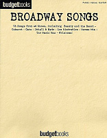 HLE90001923 - BUDGETBOOKS BROADWAY SONGS (PVG)