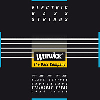 Warwick 40301 M 5B  струны для 5-струнного баса Black Label 45-135, сталь