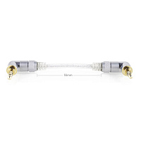 FIIO L17 линейный кабель длина 5,5 см, 2 Г-образных разъема miniJack Male
