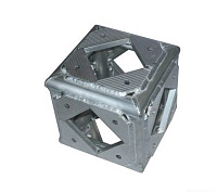 Truss-Master Q3030-Corner-6 Стыковочный узел, угловой, для шести модулей квадратной конфигурации, диаметр и толщина стенки трубок: основа Ø50x2.0 мм, распорки Ø16x2.0 мм