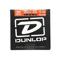 DUNLOP DBN45100 Nickel Plated Steel Bass 45-100 струны для бас-гитары
