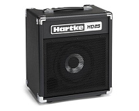 Hartke HD25 басовый комбоусилитель 25 ватт, 8" гибридный драйвер, 3х полосный эквалайзер, вход Active/passive, 6,3мм гнездо наушников, 3.5мм стерео AUX