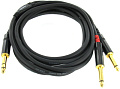 Cordial CFY 1.5 VPP кабель джек стерео 6.3 мм - 2 джек моно 6.3 мм, длина 1.5 метра