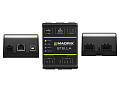 MADRIX IA-HARD-001019 MADRIX® STELLA Конвертор сигнала Ethernet в DMX  - Art-Net node / USB 2.0 DMX512 interface, 2 x 512 DMX channels IN/OUT, установка на DIN-рейку.