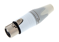Neutrik NC3FXX-WT кабельный разъем XLR мама, цвет белый