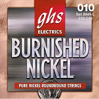 GHS STRINGS BNR-L набор струн для электрогитары, никель, 10-46