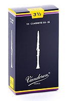 Vandoren Traditional 3.5 (CR1035) трость для кларнета Bb №3.5, 1 штука