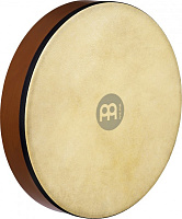 MEINL HD14AB - ручной барабан (бубен) 14", корпус- дерево (Бразильская Гевея), мембрана - кожа козла, цвет - африканский коричневый
