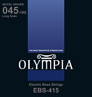 Olympia EBS415 струны для бас-гитары Nickel Wound (45-65-85-105)