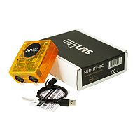 SUNLITE-EC  DMX-интерфейс, 1024 канала, USB type C, DMX in/out
