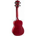 VESTON KUS100 RD  укулеле-сопрано, красное дерево (махагони), цвет красный