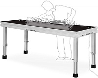 GUIL MDJ-1 стол для DJ и звукорежиссёра 1500 x 650 мм с отверстиями для кабеля