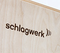 SCHLAGWERK CP580 Кахон серии Super Agile, Silver Lining, 50 см, двухсторонний