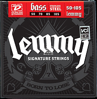 DUNLOP LKS50105 Lemmy Signature 50-105 струны для бас-гитары, нержавеющая сталь