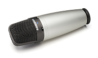 Samson C03 студийный конденсаторный микрофон, суперкардиоида, 40-18000 Гц, макс SPL 142 дБ, динамический диапазон 119 дБ, 350 Ом, вес 460 г