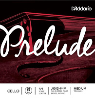 D'ADDARIO J1013 4/4M одиночная струна для виолончели, серия PRELUDE, G 4/4 Medium