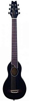 Washburn RO10SBK ROVER SERIES акустическая Travel гитара с чехлом, цвет чёрный