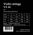 FLIGHT VA44 струны для скрипки 4/4, обмотка никель