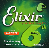 Elixir 15332 NanoWeb  струна для бас-гитары 32