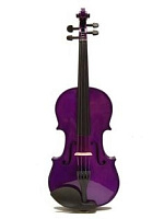 ALINA AVV05A  Скрипка, размер 3/4, со смычком, в футляре, цвет фиолетовый