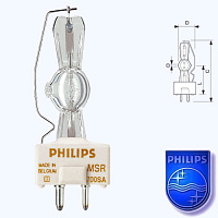 Philips MSR700SA  газоразрядная лампа 700 Вт, GY9.5 , 5600k , 750 час.