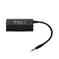 IK Multimedia iRig 2 компактный интерфейс для гитары/баса с аналоговым подключением к iOS устройствам
