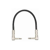 OnStage PC312B  патч-кабель, 6.3 джек угловой  6.3 джек угловой, длина 30.48 см