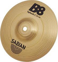 SABIAN B8 8" SPLASH  тарелка Splash 8", сплав бронза B8