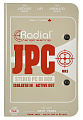 Radial JPC активный дибокс для звуковых карт и A/V, вход 2x RCA, сквозн. кан. 2x RCA, выход 2x XLR