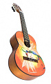 Barcelona CG10K/LUCIOLE 1/2  Набор: классическая гитара детская, размер 1/2, салфетка, машинка для намотки струн, чехол