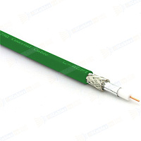 Canare L-4 CFB GRN видео коаксиальный кабель (инсталяционный), 75Ом диаметр 6,1мм, зеленый