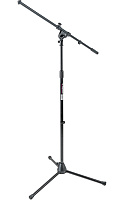 OnStage MS7701B  микрофонная стойка-журавль, тренога, регулируемая высота, черная