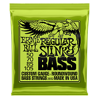 Ernie Ball 2832 струны для бас-гитары Nickel Wound Bass Regular Slinky (50-70-85-105)