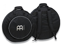 MEINL MCB22-BP  чехол-рюкзак для тарелок 22", цвет черный, внешний карман для тарелок до 15", ручка для переноски и две лямки ношения на спине.
