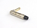 AuraSonics JMA2R-G кабельный угловой разъем Jack 6.3 мм TS (моно) штекер, позолоченные контакты