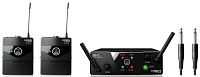 AKG WMS40 Mini2 Instrumental Set BD US45A/C (660.700&662.300)  инструментальная радиосистема с двумя поясными передатчиками